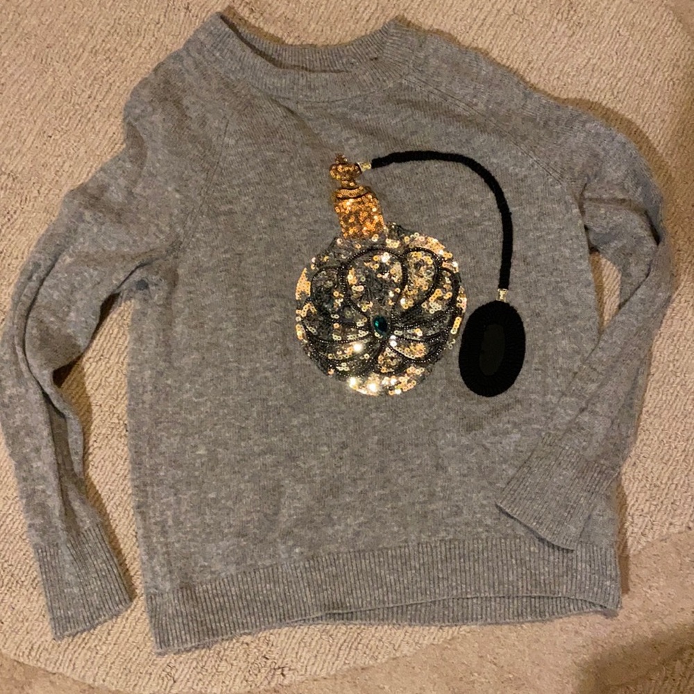 Perfume bottle sweater